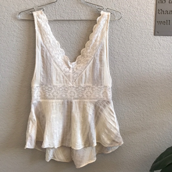 Free People Boho Festival Lace Top - Picture 5 of 9